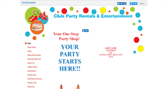 Desktop Screenshot of cjspartyfun.com